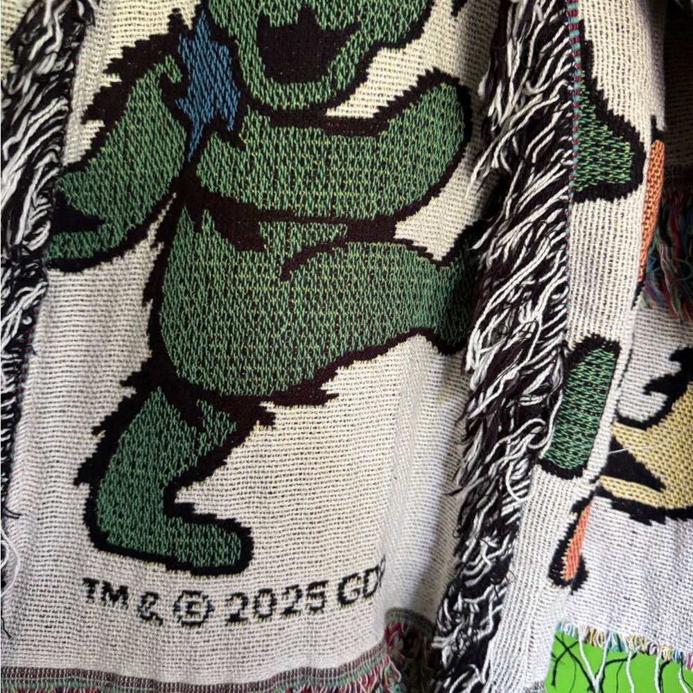 Handwoven Men’s Grateful Dead Jacket/swoncho - Picture 3 of 9